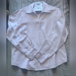 Women's vegan suede pink blouse